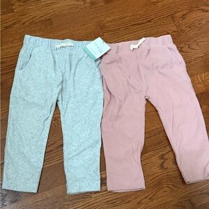 Cozy Kids' Sweatpants in Pink and Gray